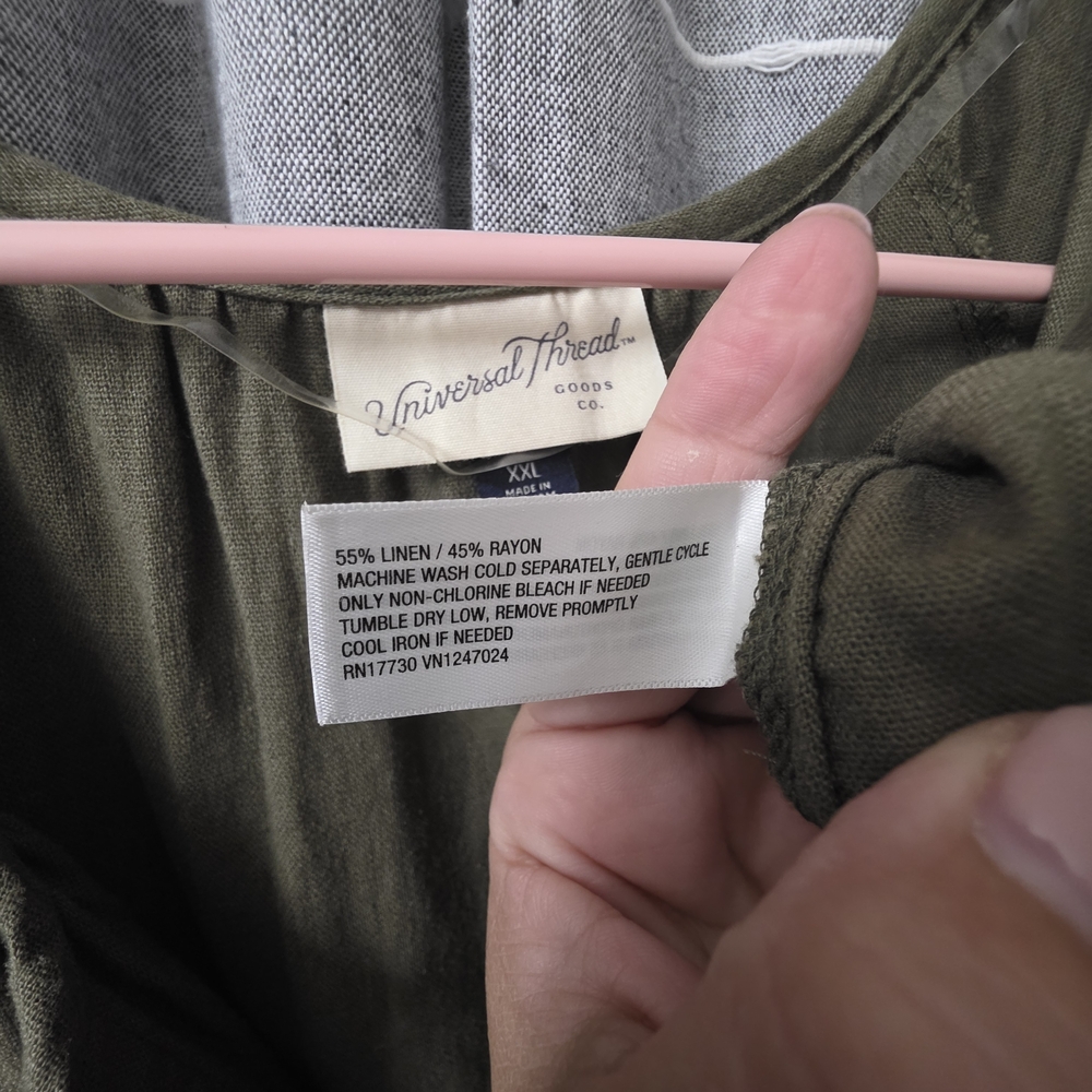 Universal Thread Olive Tunic Top - image 3